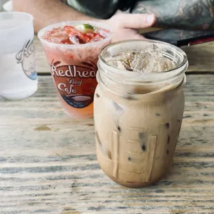 Margarita and Mocha Latte