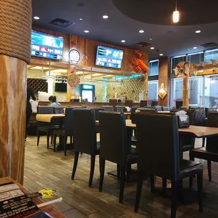 Dining area view