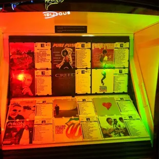 Music juke box
