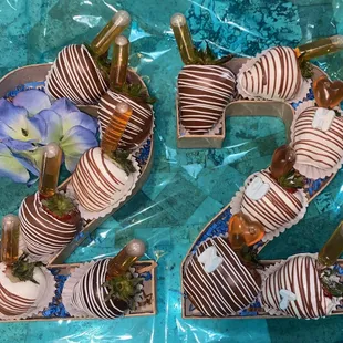 Hennessy infused Strawberries  Made for a very special someone