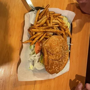 Crispy fries