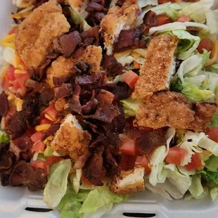 The BLT Chicken salad is my favorite thing at the Redland Cafe