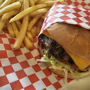 Delicious  cheese burger