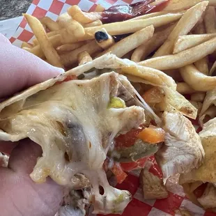Look at how the cheese melts
