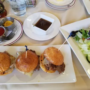 The fab Prime Beef French Sliders