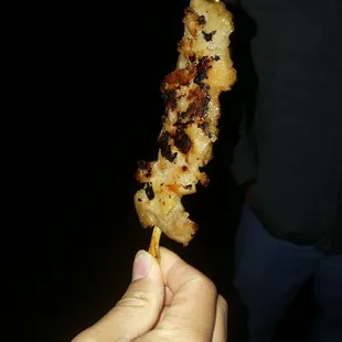 Thai chicken skewer