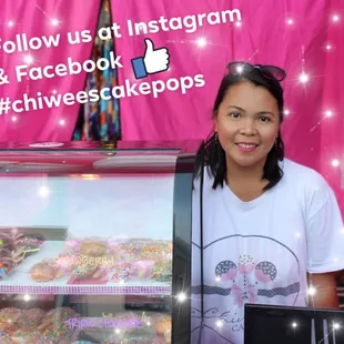 Chiwee's Cake Pops at Redlands Market Night!