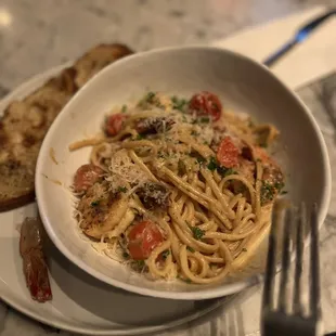 Chipotle linguine