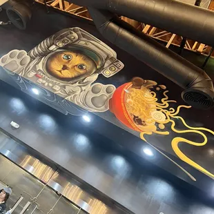 Inside the coffee shop