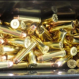 You get a &quot;can&quot; of .44 FMJ reloads for the price of $134.00 + tax.  You can&apos;t beat this!  Great ammo for plinking or target practice.