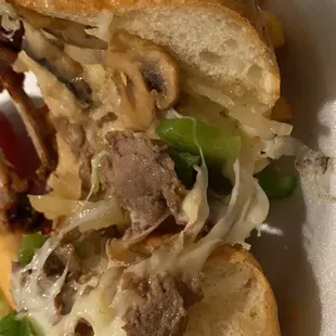 I only opened this sandwich. After taking one bite and tasting veggies. And the manager said I was lying. argued me down. 35$ order