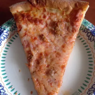 Im done! Double sausage I think not. Cheese pizza is gross. Ive tried a few times I give uo