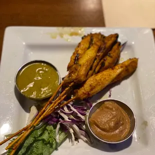 Chicken Satay Skewers