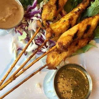 Chicken Satay Skewers