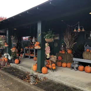 Welcoming and attractive front porch.