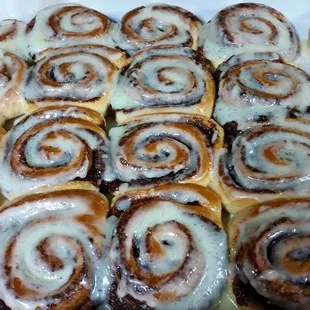 Ed's cinnamon buns.