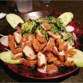 Southwest Fried Chicken Salad