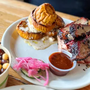 Brisket Beans Sweet Potato