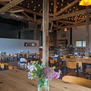 Beautiful open dining room!