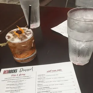 Thank you bar tender! (Made a Right Proper Old Fashioned to whisk my gross Monday away)