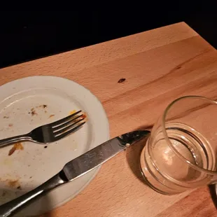 Second cockroach on table