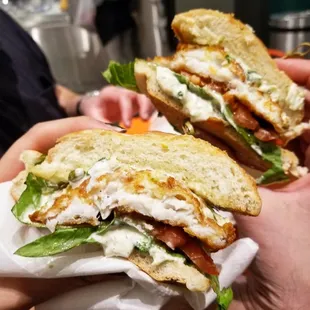 Fish sandwich   Ig @josieinflavortown