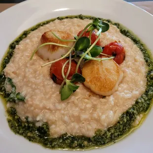 Scallop Risotto