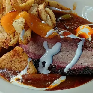 Brisket and chilli