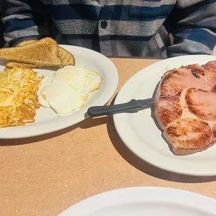 Ham breakfast
