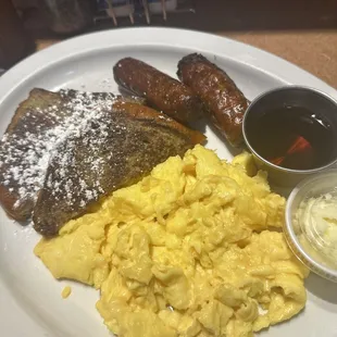 French toast plate