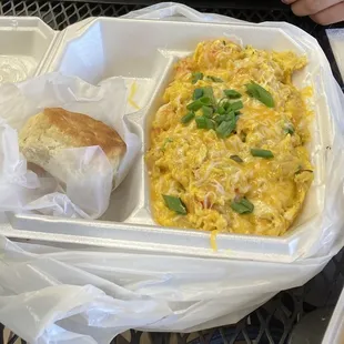 Shrimp and Crab Omelette
