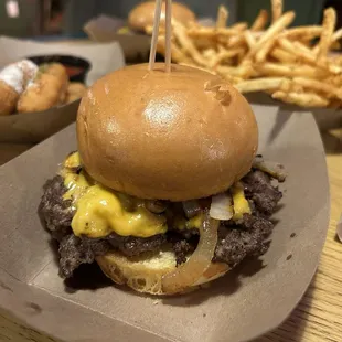 Red's burger--I skipped the sauce