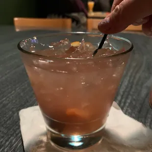 The most exceptional whiskey  sour  I could ask for.