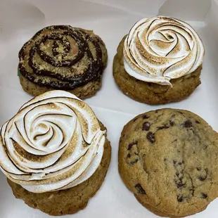 Key lime, kitchen sink and chocolate chip