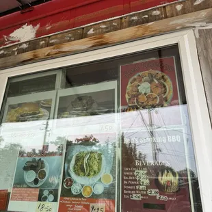 outside, sushi and sashimi