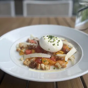 Watermelon and burrata salad