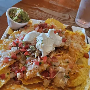 Steak nachos.