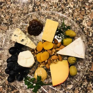 Olive and Cheese plate