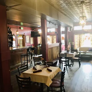 Inside dining