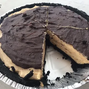 Peanut butter pie ( homemade).