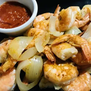 Steamed Shrimp