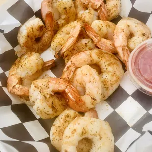 Grilled shrimp
