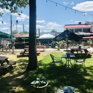 Outdoor seating