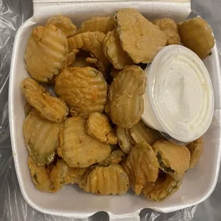 Fried pickles
