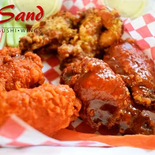 Jumbo Wings!                  Buffalo, Lemon Pepper or BBQ