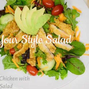 Healthy Challenge?  Create a Salad your a style...