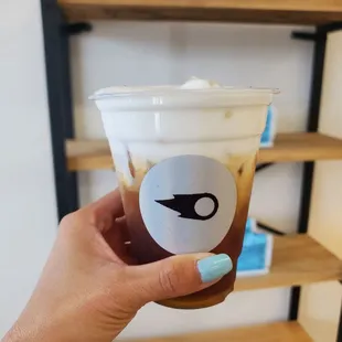 Nutty cold brew.