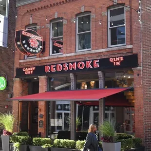 Beautiful day in the city of Detroit at Redsmoke BBQ