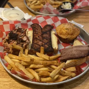 a plate of food