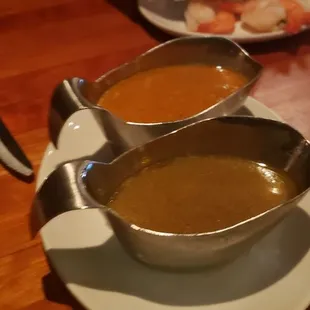Thanksgiving buffet (gravy and au jus)